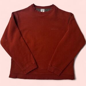 Columbia Men's Large Crewneck Sweater in Rust Shade- size Large